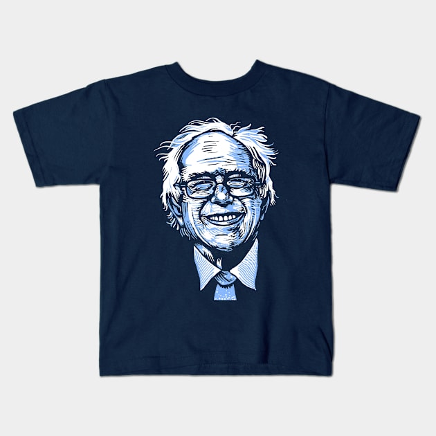 #feelthebern - Bernie Only Edition Kids T-Shirt by Marc Girouard